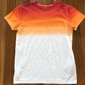 Men’s Small Orange Hollister Tie Dye T-Shirt
